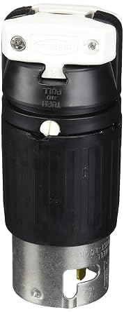 Hubbell CS8465C Locking Plug, 50 amp, 3 Phase 480V