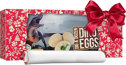 Miniatura 8 de Kit de huevos de dinosaurio Abre 12 únicos huevos de dinosaurio y descubre 12 lindos dinosaurios regalo de pascua arqueología ciencia STEM