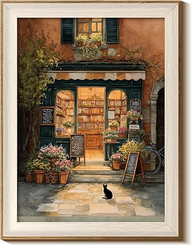 Miniatura 57 de InSimSea Arte de Pared en Lienzo Enmarcado Decoración de Habitación, Imágenes de Paisaje Costero Clásico para Baño Decoraciones de Pared, Arte