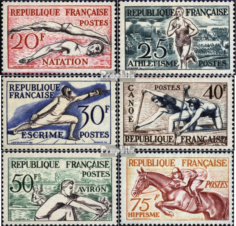 Frankreich Briefmarken-Set 1983 – Levy, Stendhal, Mendes-France (postfrisch MNH)