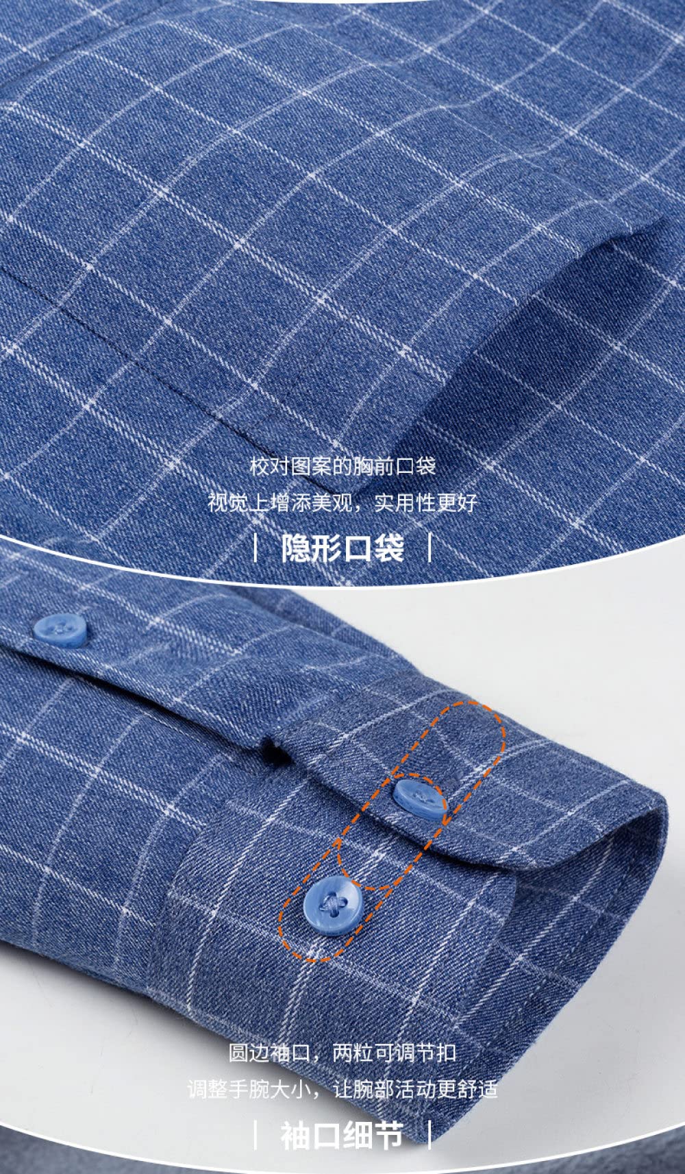 HGJH Herren Hemd Langarm,Herren Langarmshirt Fleecejacke Modehemd Herren Slim Fit Streifen Blau Thermohemd Futter Holzfällerhemd Bequem Lässiges Arbeitshemd Für Herren Jungen
