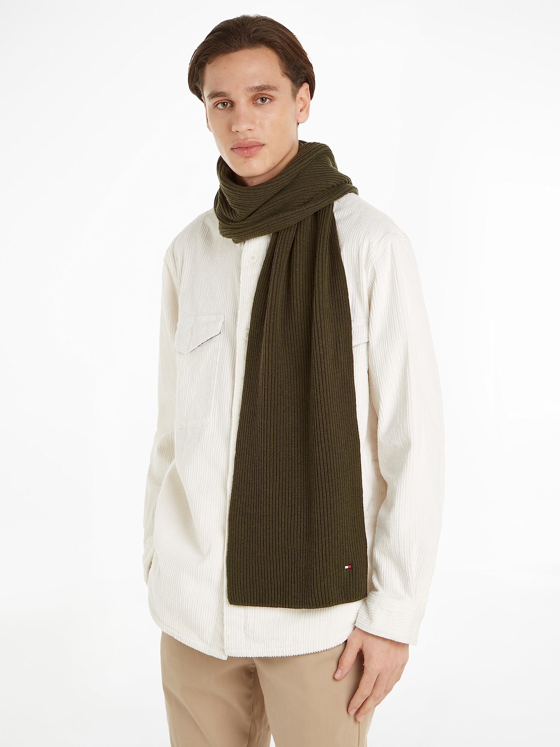 Tommy Hilfiger Herren Essential Flag Scarf Am0am11480 Schals (1er Pack)