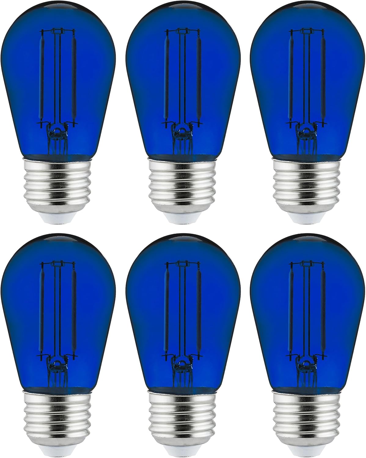 Sunlite 40972 LED S14 String Light Bulb, 2 Watts (25W