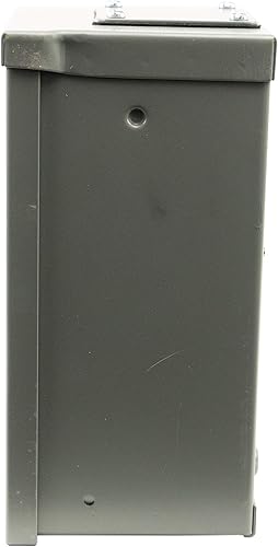 Miniatura 7 de Connecticut Electric Parallax - Fuente de alimentación (CESMPSC13-HR) Caja de salida de alimentación de 30 amperios con disyuntor, color gris