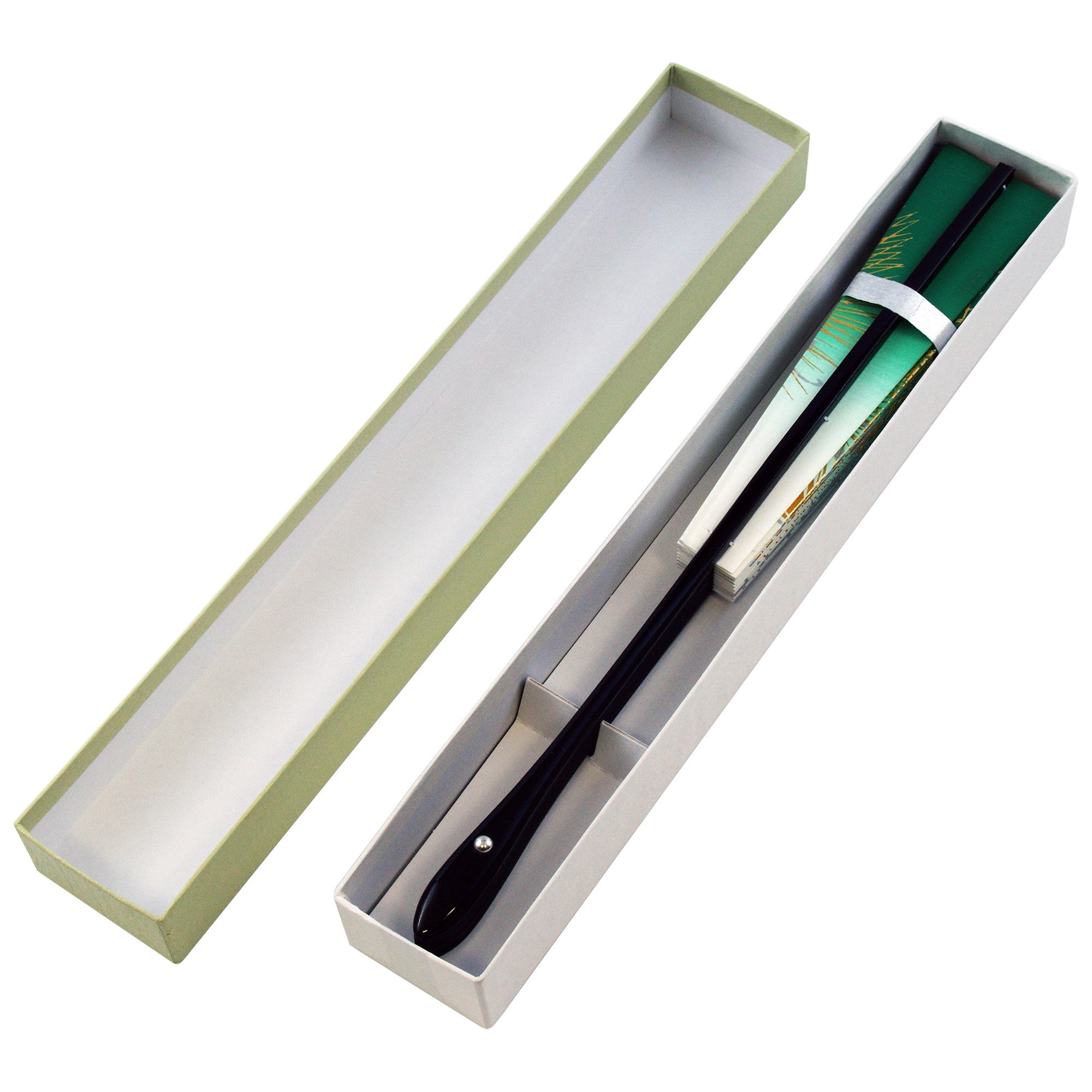 日本舞踊 藤間流 松の緑 舞扇子 29cm 箱付き 2025年最新】舞扇