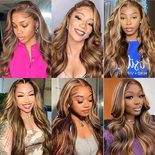 Miniatura 40 de Aaliweya 99J Burgundy Lace Front Wig Human Hair 13X4 Body Wave Hd Lace Frontal Wig for Women 180 Density Glueless Wig Pre Plucked With Baby Hair