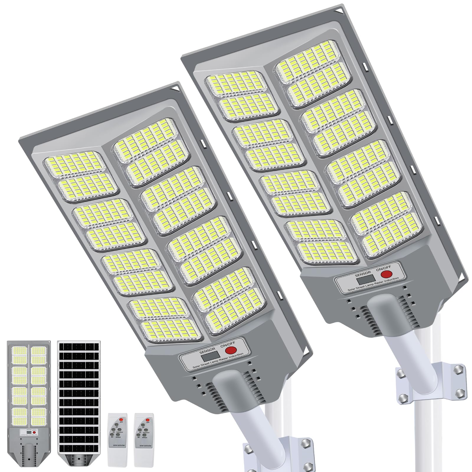 Willmind Solar Street Lights Outdoor: Motion Sensor Lights sold price at auction in Canada