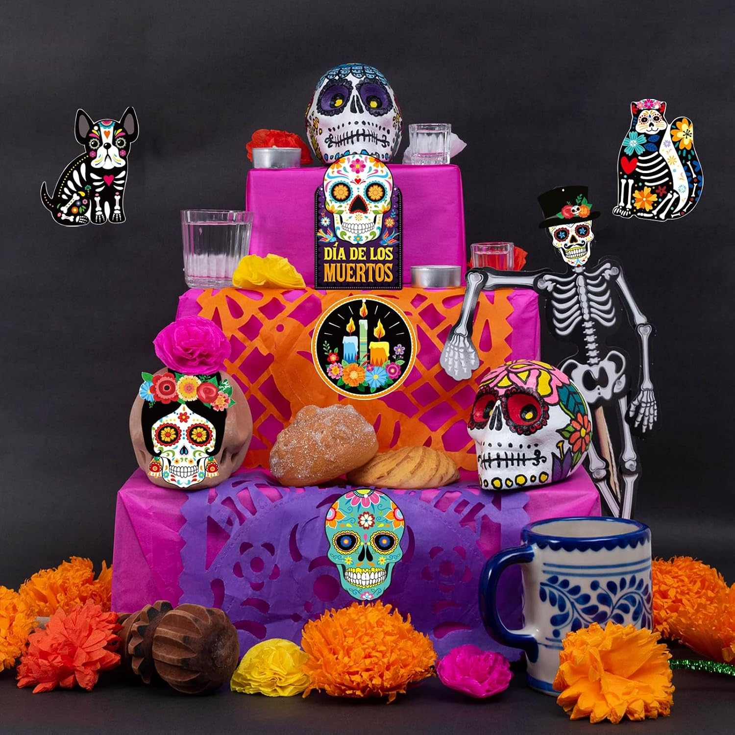 Dia De Los Muertos Decor Day of the Dead Decorations Dia De Los Muerto Sign