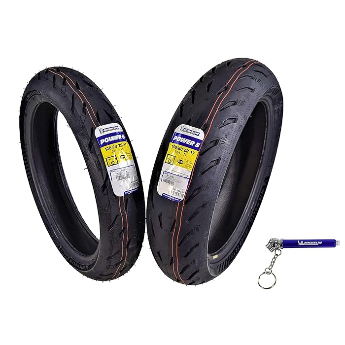 Buy Michelin Pilot Power 5 Radial Sport Bike Motorcycle Tire 1 70 17 160 60 17 1 70zr17 Front 160 60zr17 Rear Online At Desertcart India