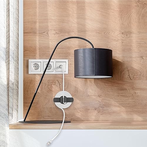 Miniatura 4 de Organizador de cables para electrodomésticos, paquete de 6 unidades de enrollador de cable para freidora de aire, cafetera, licuadora, olla a