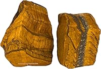 Vista 26 de Amazing Gemstone Cristales crudos de angelita y piedras curativas, rocas naturales para pulir, piedras y cristales crudos de bricolaje, 2 piezas