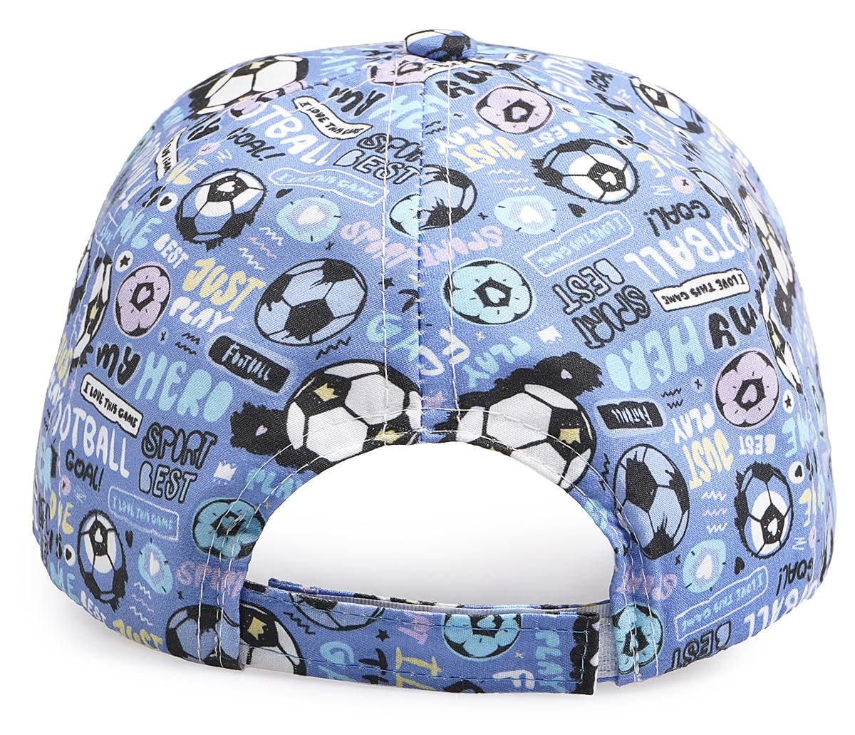 XYIYI Gorra de béisbol para niños de algodón, sombrero de sol ajustable, gorra de visera deportiva para niños de 2 a 8 años