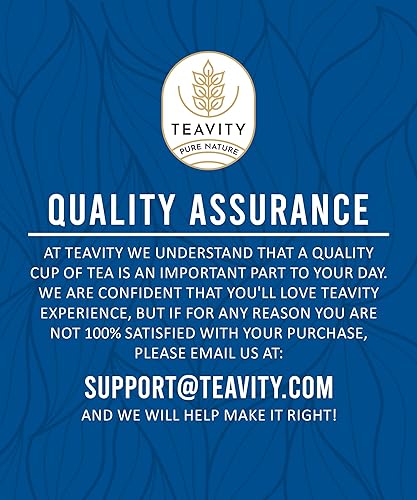 Vista 40 de Teavity - Paquete variado de cápsulas de té orgánicas Cápsulas de té caliente o hielo para Keurig, manzanilla, desayuno inglés, té negro, cápsulas