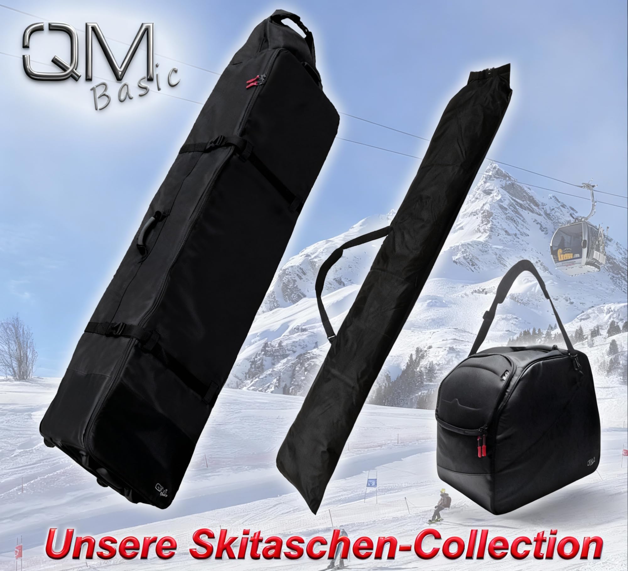 Skitaschen Auswahl | SKITROLLEY - SKISACK - SKISCHUHTASCHE