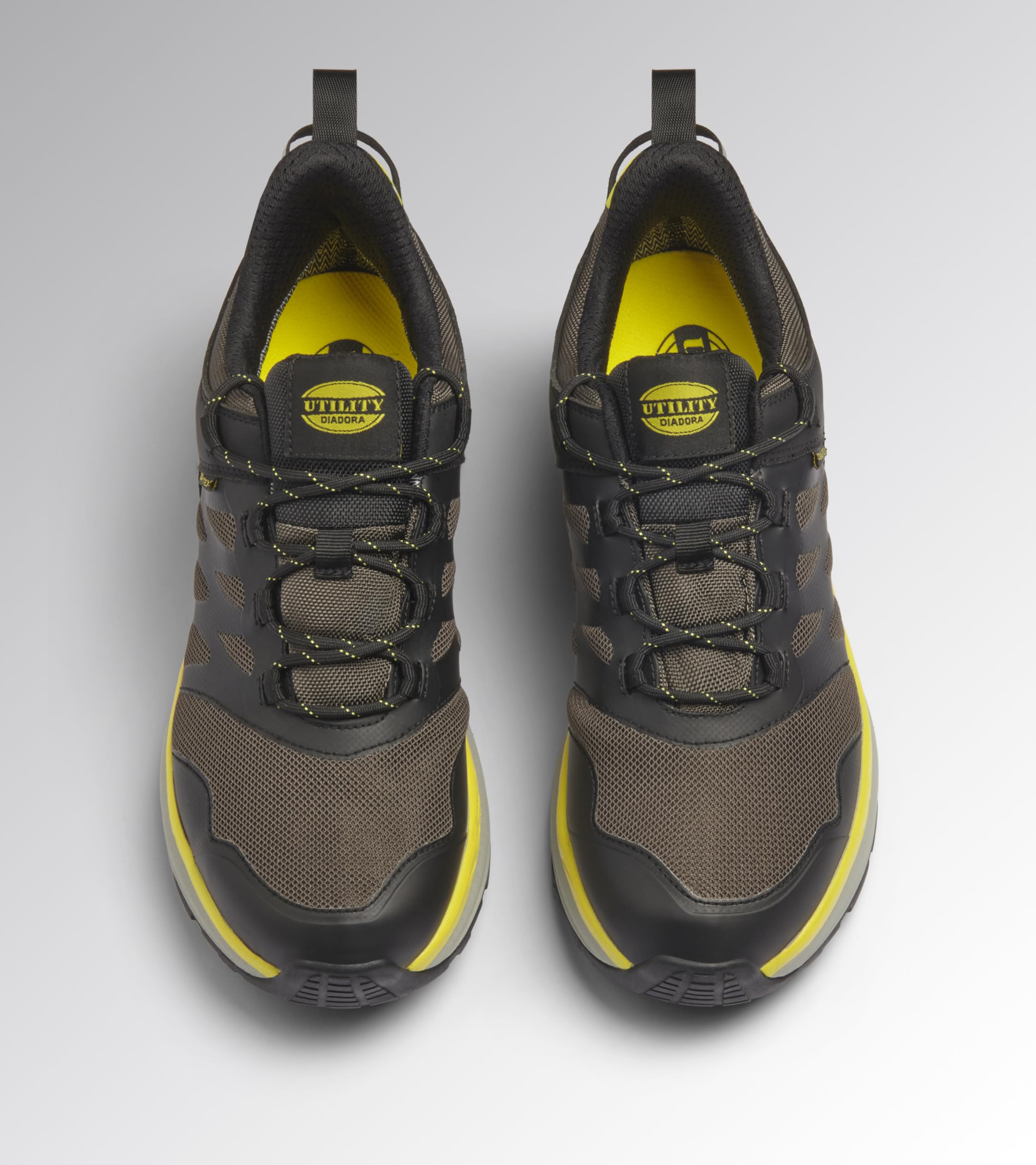 Diadora Utility Mieszane Freedom Low O6 SR Buty do ochrony przeciwpożarowej i bezpieczeństwa, Brązowy Szary Żółty Utility, 41 EU, Brązowo-szary żółty Utility, 41 EU