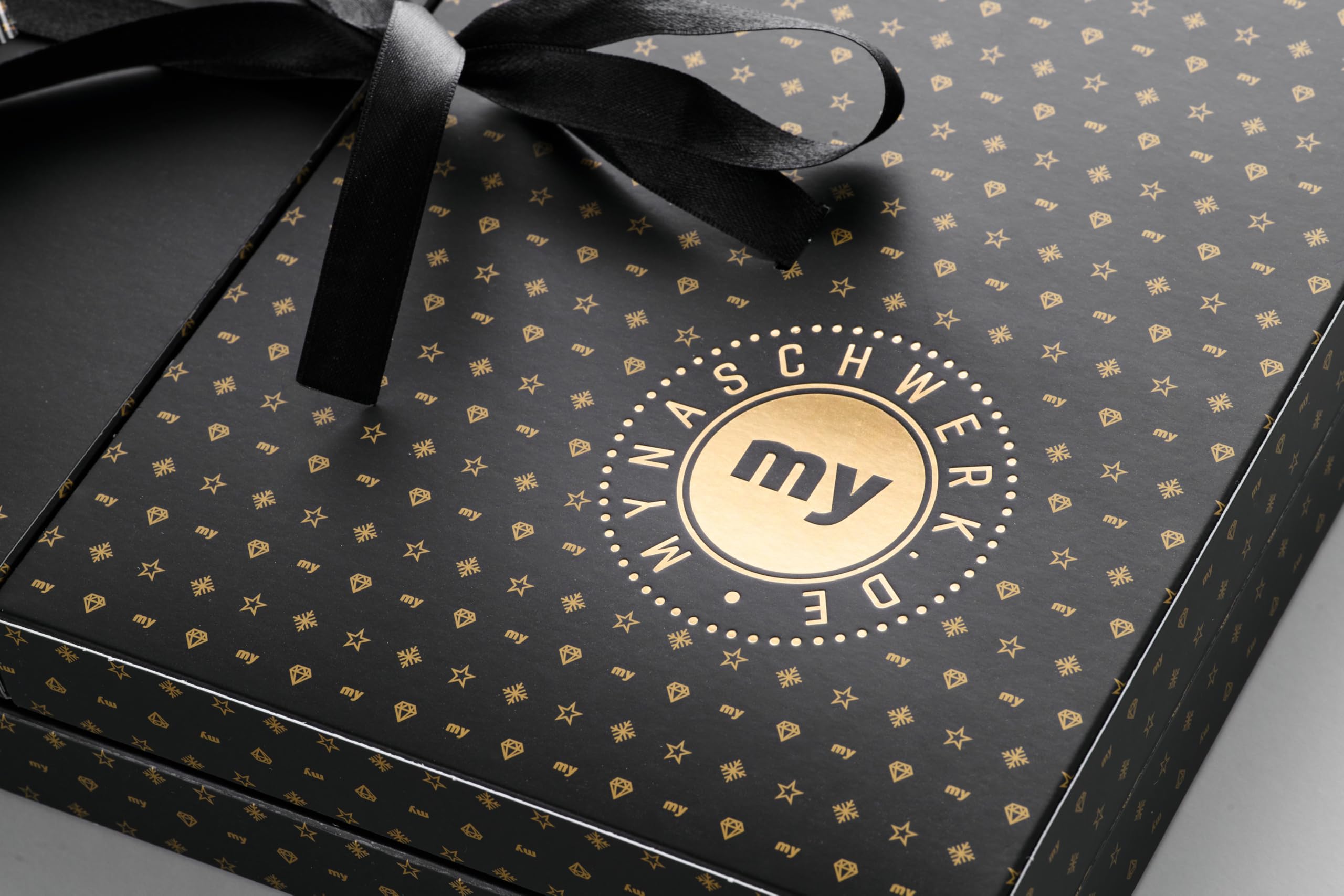 MYNASCHWERK.DE - Lakritz Adventskalender -320g - Gold Selection