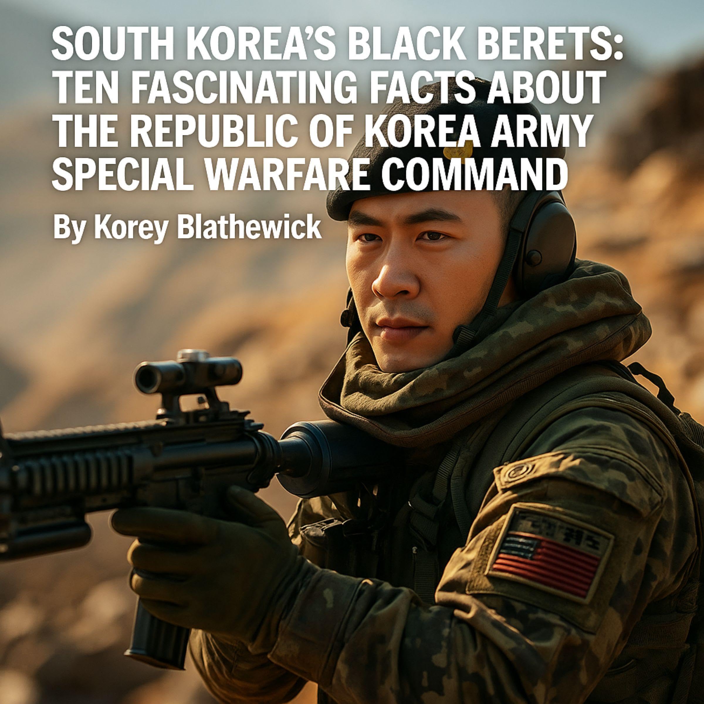 Cover art for South Korea’s Black Berets