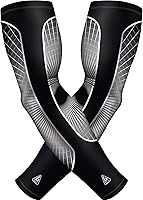 Vista 51 de B-Driven Sports Mangas de compresión prémium Pro-Fit para hombres, mujeres y jóvenes, 44 diseños gráficos, mejoran la circulación