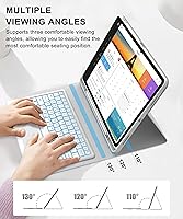 Vista 5 de for Samsung Galaxy Tab S11 Ultra 14.6 inch Keyboard Case, 7 Colors Backlit, Multi-Gesture Smart Touchpad, Detachable Bluetooth Wireless Trackpad