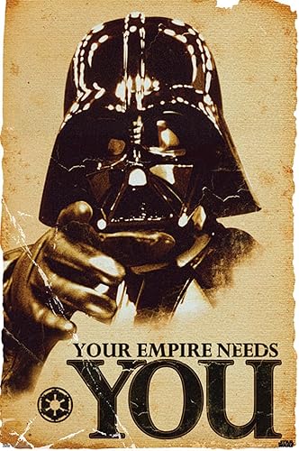 Trends International Póster de Star Wars Empire edición para coleccionistas. 24 x 36 pulgadas