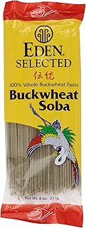 Eden Selected, 100% Whole Buckwheat Soba, 8-Ounce Bags (Pack of 12)12