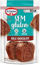 Bolo de chocolate sem gluten