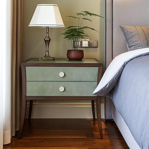 Miniatura 7 de Perillas de oro perla para cajones de tocador, paquete de 6 tiradores de latón cepillado, perillas de 1-14 pulgadas para cocina, baño, accesorios