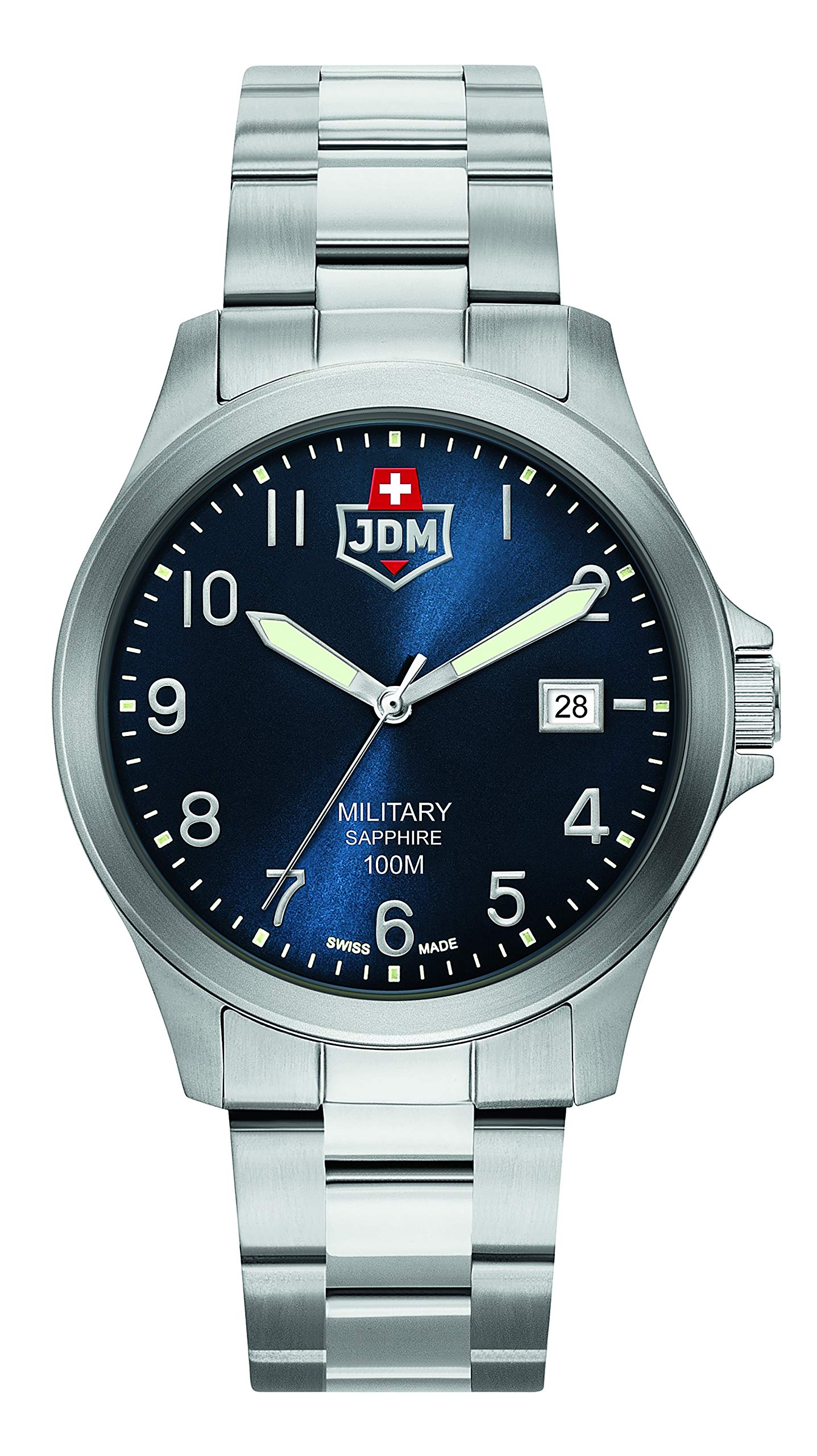 Dress Watch JDM-WG001-05, Silver, bracelet