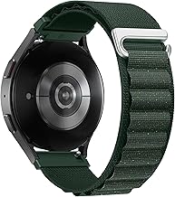 XMUXI Alpine Watch Strap 20mm Compatible with Samsung Galaxy Watch 7 watch 5 Pro/Galaxy Watch 6 40mm 44mm/ Galaxy Watch 4 Classic Nylon Solo Loop Watch Band for Amazfit GTS 4 (Watch Not Included)