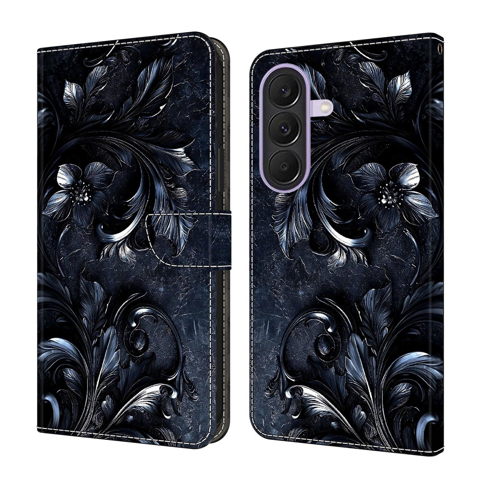 Protection Samsung Galaxy Note 20 Ultra étui clapet simili cuir fleur - 4