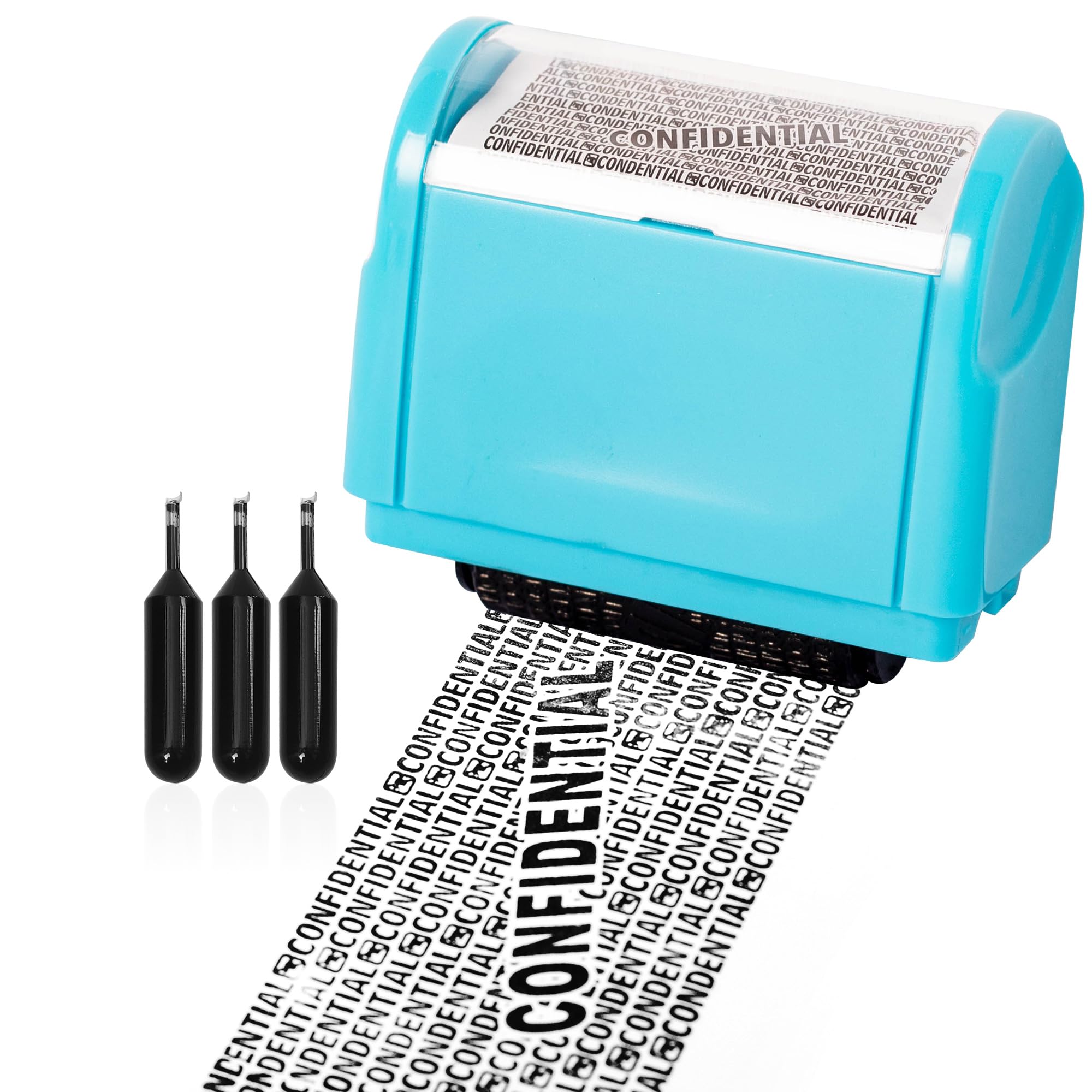 Privacy ID Address Blocker Stamp, Identity Theft Protection Roll Stamp