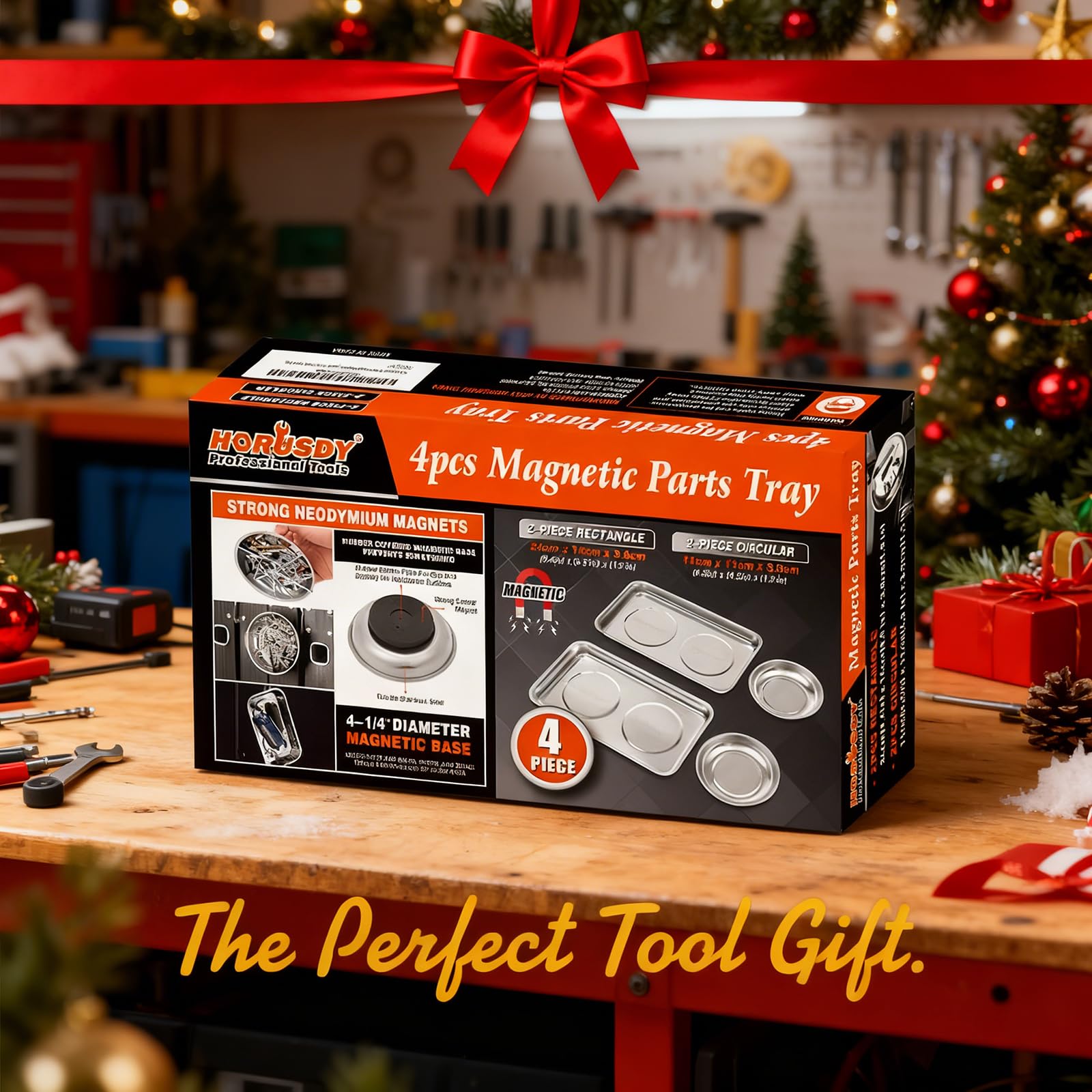 Magnetic Tool Trays - Keep Parts Organized -2 Magnetic Tool Trays - Keep Parts Organized -2