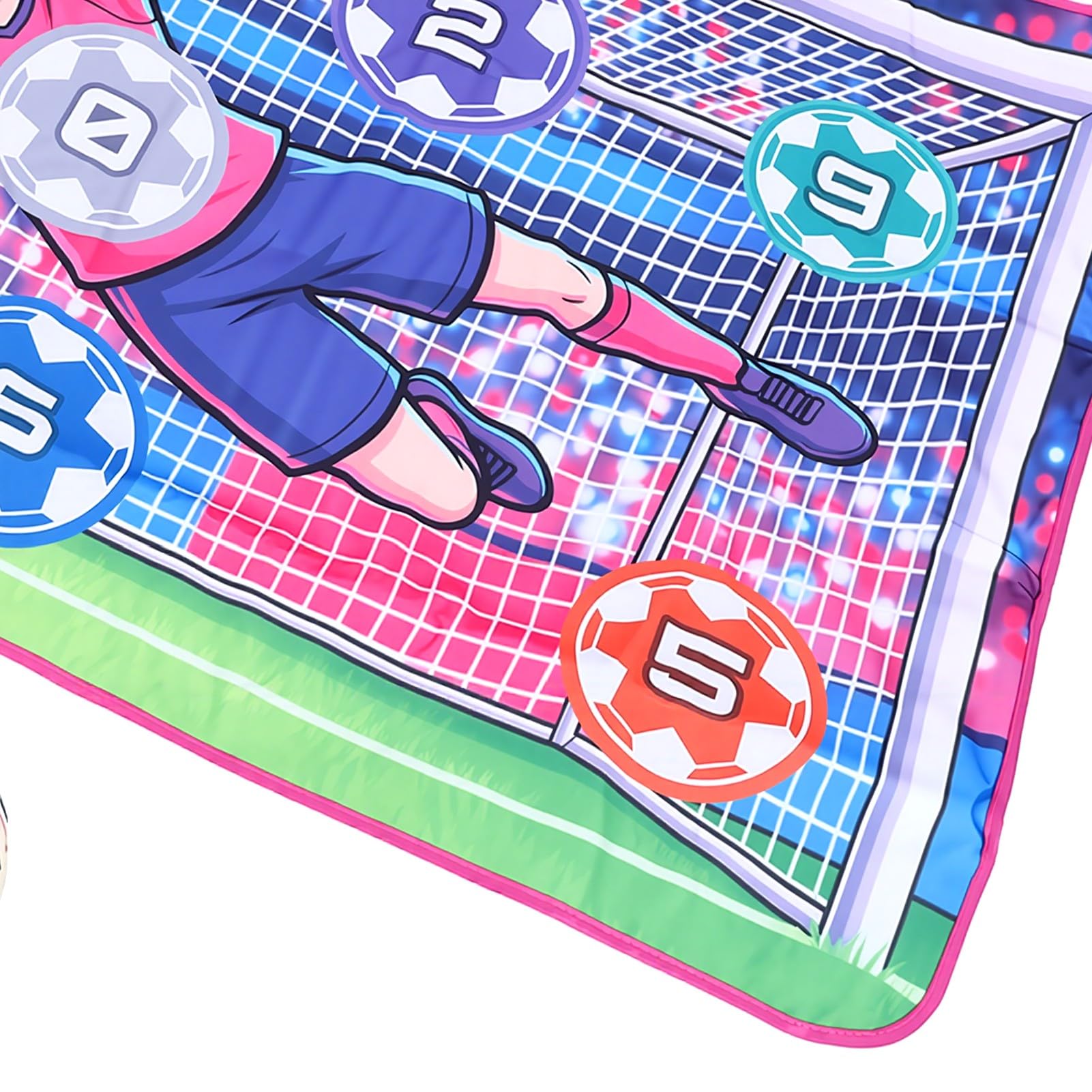 EMUKOEP Tappetino da Gioco per Bersaglio da Calcio per Bambini con