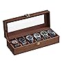SONGMICS Watch Box with 6 Slots, ...