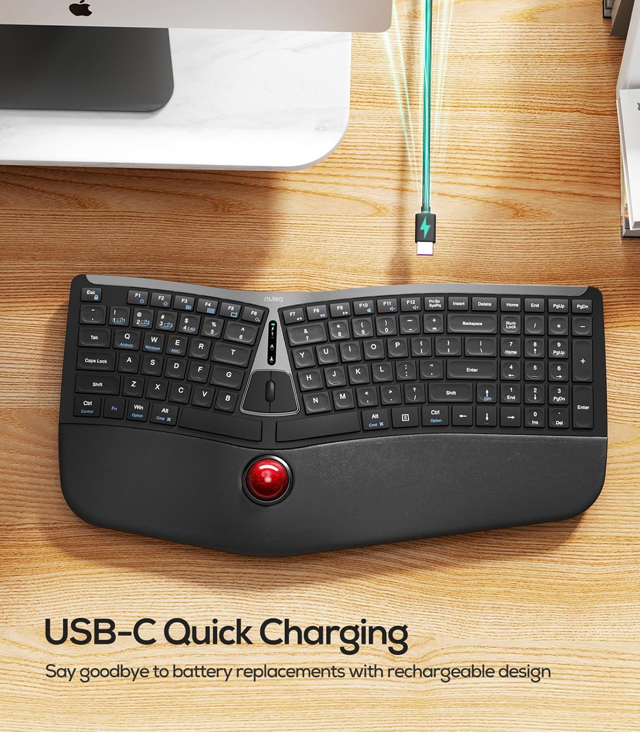 Nulea RT07 Keyboard Connection Options Diagram