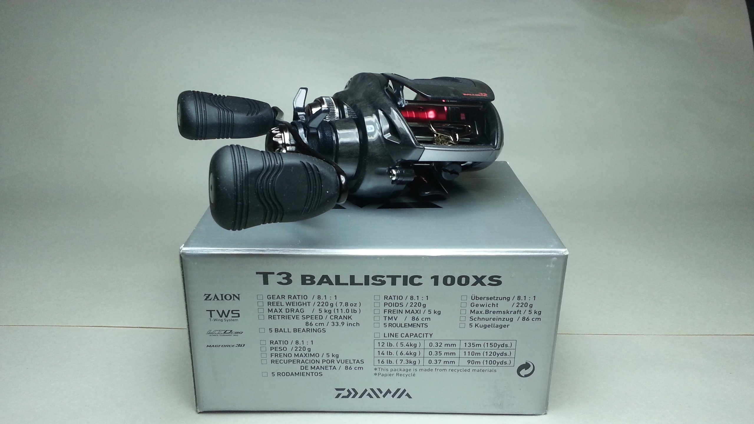Amazon | Daiwa T3 Ballistic 811 T3BlS100XS キャスティングリール