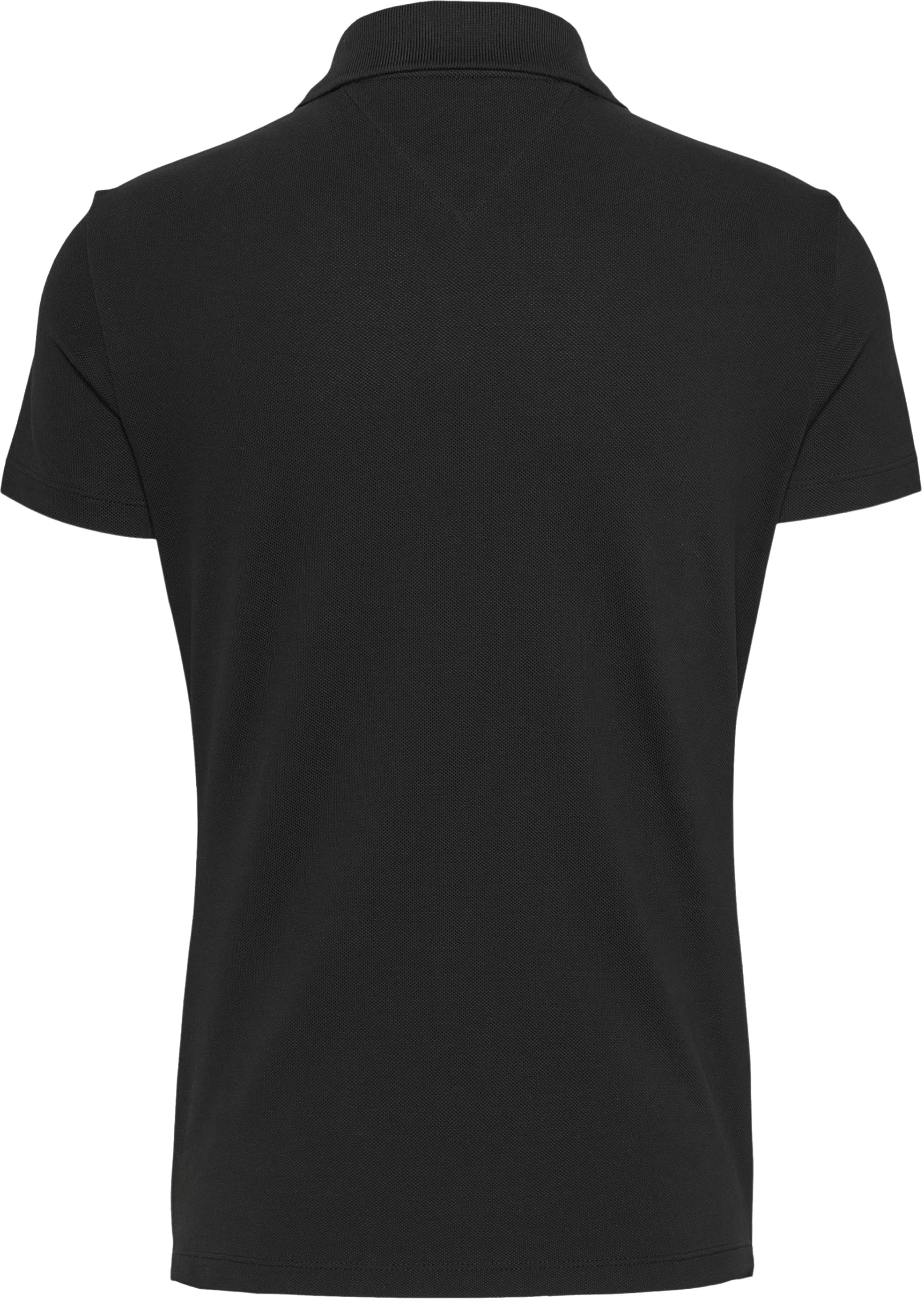 Tommy Jeans Damen Poloshirt Kurzarm Slim Essential Stretch