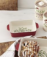 Vista 44 de Lenox 146504510 - Tazón de verduras navideño