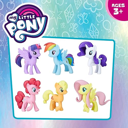 Miniatura 6 de My Little Pony Toys Meet The Mane 6 Ponies Collection exclusivo de Mazon - Juego de muñecas
