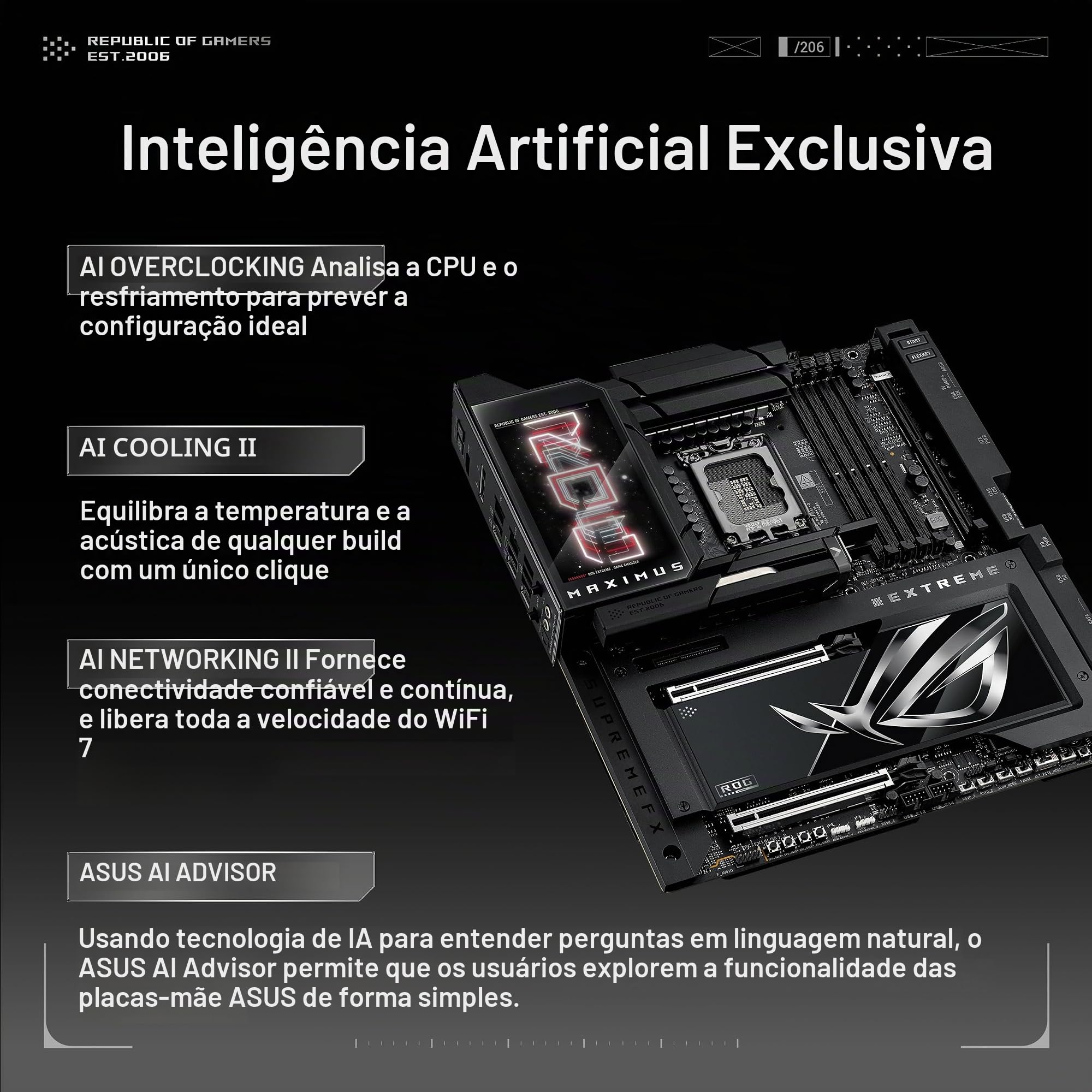 ASUS ROG Maximus Z890 Extreme - Placa-mãe Intel Z890 LGA1700, DDR5