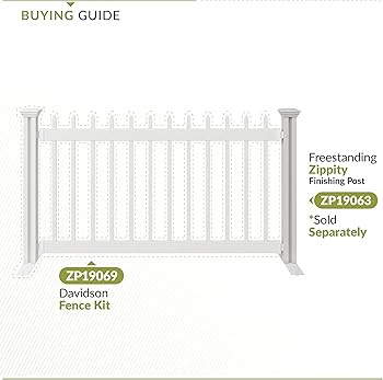 Amazon.com : 3.1ft H x 5.4ft W (1 Panel + 1 Post) Freestanding