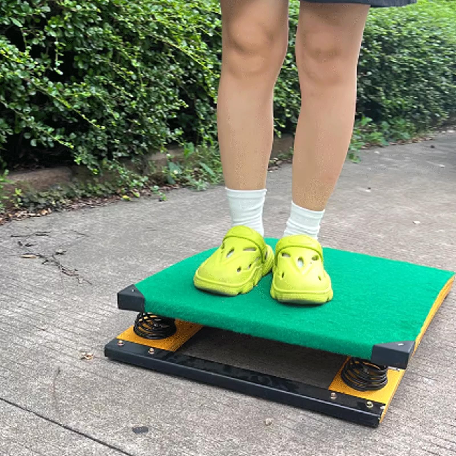 Equipo de Entrenamiento Deportivo, trampolín Gimnasia Madera Dura, Salto Pesado, Curvo ，Trampolín de Gimnasia(50 * 80 * 20cm)