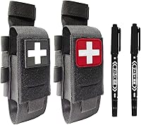 Vista 10 de Bolsa de torniquete táctica Molle con corte láser, soporte para torniquetes, funda para torniquetes, IFAK TQ, estuche para torniquetes, trauma