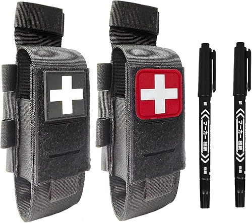 Bolsa de torniquete táctica Molle con corte láser, soporte para torniquetes, funda para torniquetes, IFAK TQ, estuche para torniquetes, trauma,