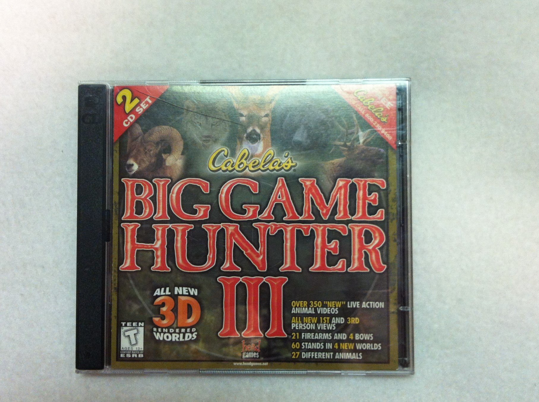 Cabela's Big Game Hunter 3 (Jewel Case) [video game]