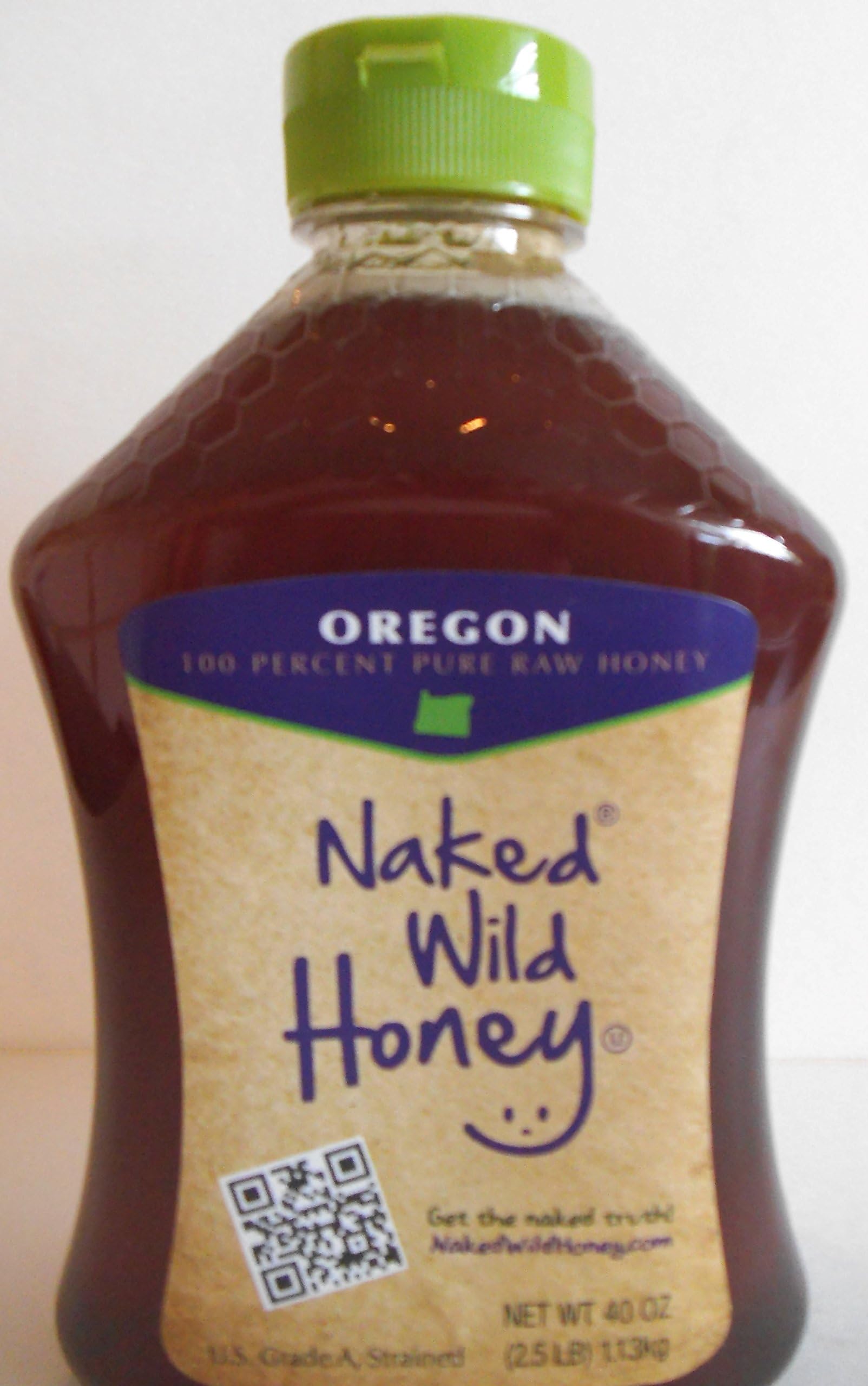 Oregon Naked Wild Raw Honey 40oz