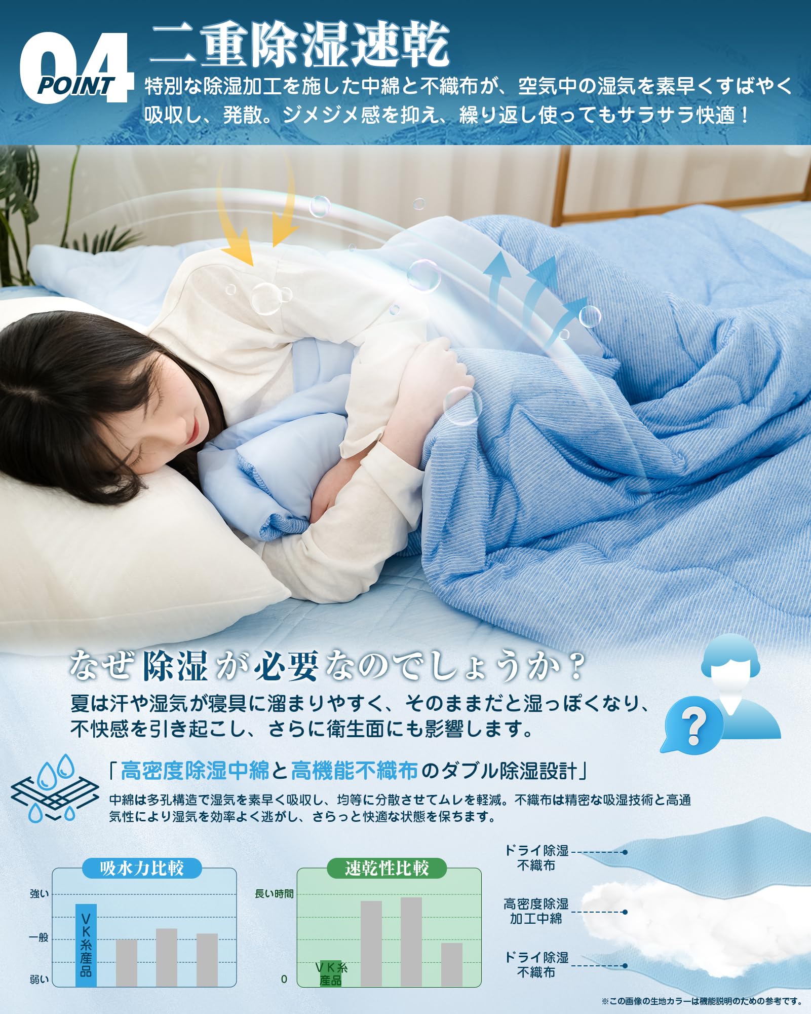 Amazon｜VK Living 夏用掛け布団 肌掛け布団 シングル