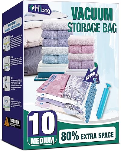 Miniatura 8 de Bolsas de almacenamiento al vacío XXL de 47 x 35 pulgadas, tamaño jumbo extra grandes para manta, ropa de cama, edredones (paquete de 4)