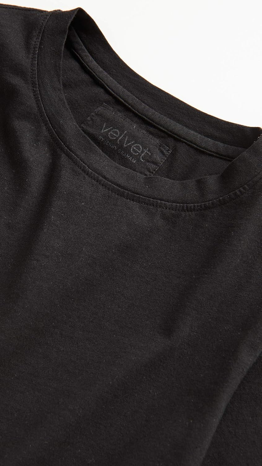 Velvet by Graham & Spencer Women's Vicente by Jenny Graham Organic Jersey Long Sleeve Tee