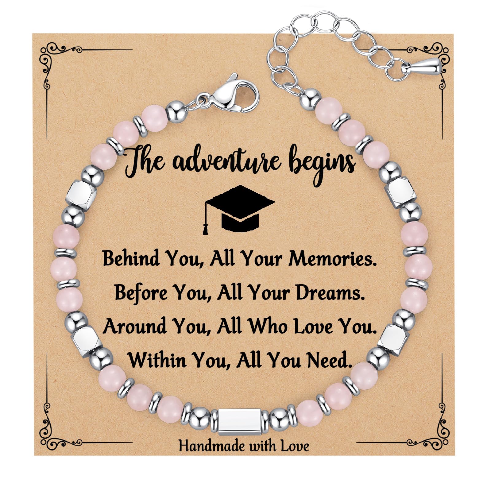 AryaHozel 2026 Graduation Gift for Her/Women/Girls Beaded Bracelets